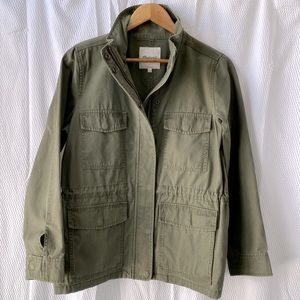 Madewell Army green utility jacket. Size small.